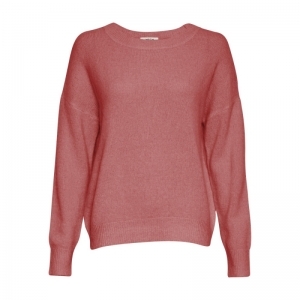 Femme Mohair O Pullover FADED ROSE