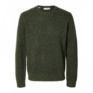 SLHNEIL LS KNIT NEPS CREW NECK 178191001 Fores