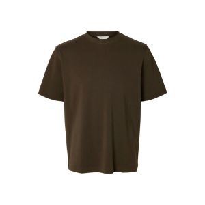SLMTAJ MID WGT PEACH SS O-NECK 306045 Turkish